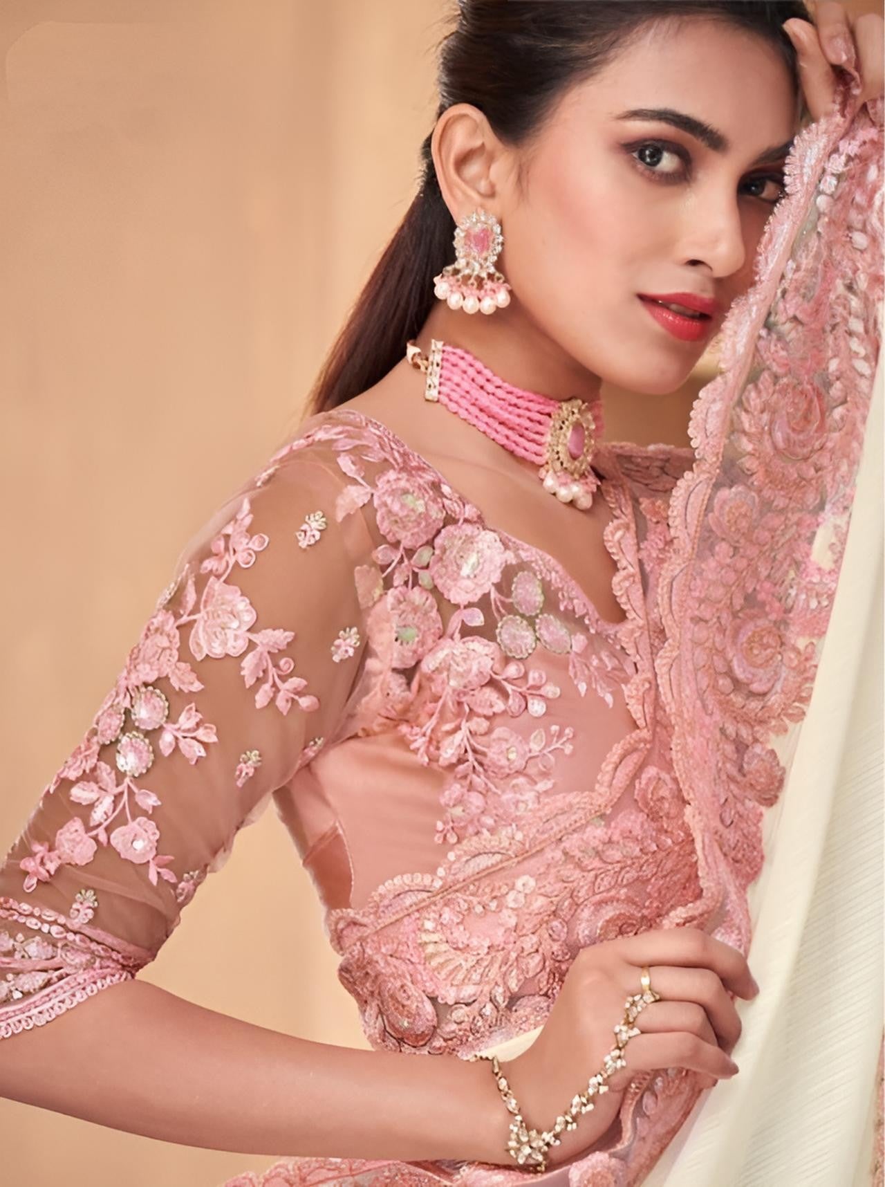 Off White Silk Saree